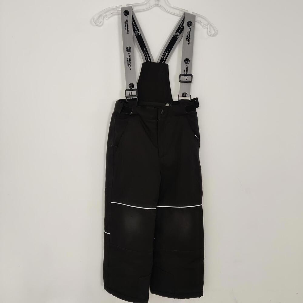 Stormpack Sunice Boy's Snowpants in Black Size 12 Snowsuit Winter Back to School